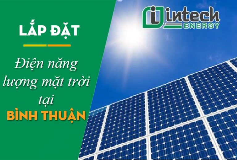Lắp đặt điện mặt trời tại Bình Thuận