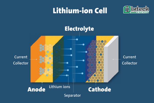 Pin Lithium-ion là gì? Cấu tạo và ứng dụng Cấu tạo của pin lithium-ion