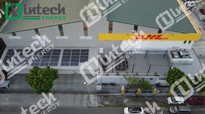 Lắp đặt hệ thống điện mặt trời hoà lưới 19,8kWp cho nhà kho công ty DHL-Express tại Nam Từ Liêm