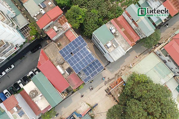 Dự án điện mặt trời 18,6 kWp cho tòa nhà văn phòng 7 tầng tại Hà Nội Dự án điện mặt trời 18,6 kWp cho tòa nhà văn phòng