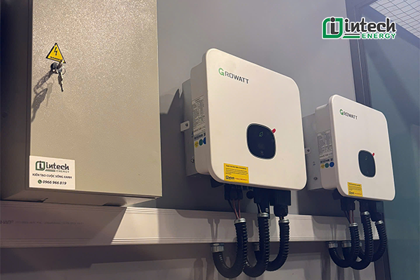 Hoàn thiện dự án điện mặt trời 14,88kWp tại Tp. Hồ Chí Minh Bộ đôi biến tần Growatt 10kW