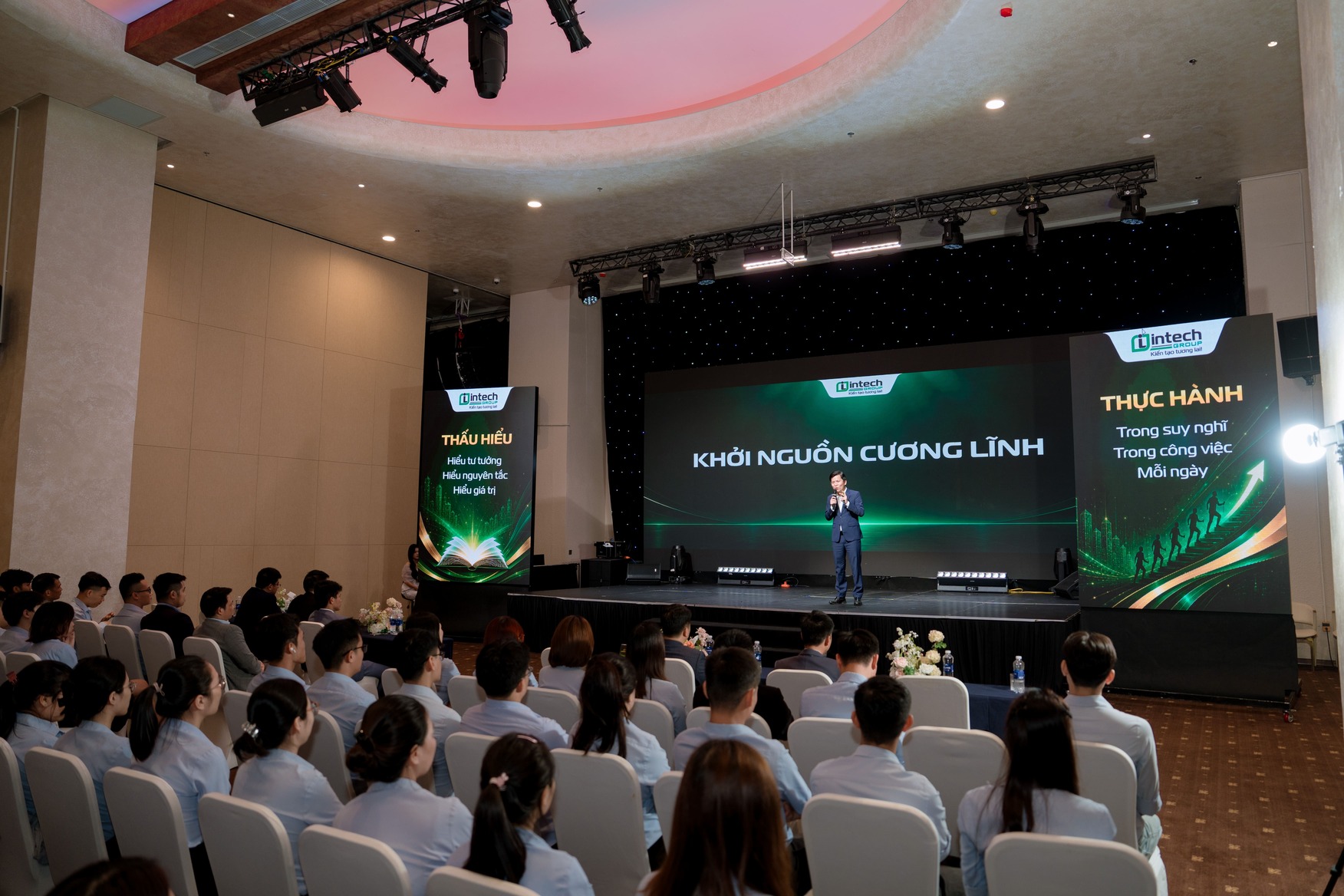 LỄ CÔNG BỐ & BAN HÀNH CƯƠNG LĨNH TẬP ĐOÀN INTECH Lễ Công bố và Ban hành Cương lĩnh Tập đoàn Intech