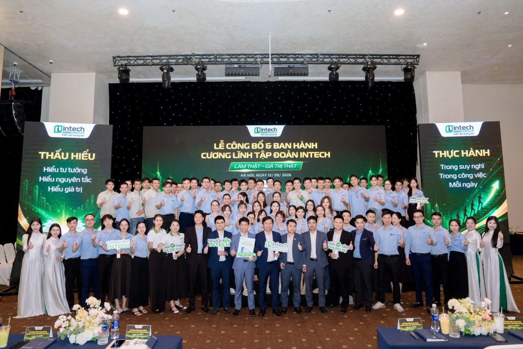 LỄ CÔNG BỐ & BAN HÀNH CƯƠNG LĨNH TẬP ĐOÀN INTECH Lễ Công bố và Ban hành Cương lĩnh Tập đoàn Intech